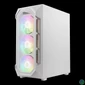 Kép 7/7 - Gamdias Aura GC1 Elite WH ARGB Tempered Glass White gépház