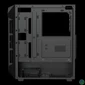 Kép 8/9 - Gamdias Aura GC1 Elite ARGB Tempered Glass Black gépház