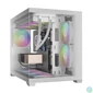Kép 1/8 - Gamdias Aura GC10M V2 WH ARGB Tempered Glass White gépház