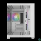 Kép 4/8 - Gamdias Aura GC10M V2 WH ARGB Tempered Glass White gépház