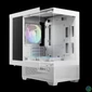 Kép 4/7 - Gamdias Aura GC9M ELITE ARGB Tempered Glass White gépház
