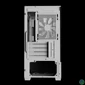 Kép 7/7 - Gamdias Aura GC9M ELITE ARGB Tempered Glass White gépház