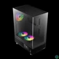 Kép 3/9 - Gamdias Atlas E1 ARGB Tempered Glass Black gépház