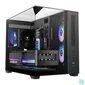 Kép 1/10 - Gamdias Atlas M3M Tempered Glass Black gépház