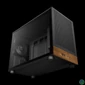 Kép 3/11 - Gamdias Athena M4M Wood Tempered Glass Black/Wood gépház