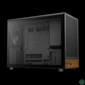 Kép 4/11 - Gamdias Athena M4M Wood Tempered Glass Black/Wood gépház