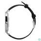 Kép 5/5 - GARETT VERONA Smartwatch Silver Black Leather okosóra
