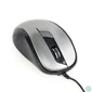 Kép 2/3 - Gembird MUS-6B-01-BG optical mouse Black/Space Grey egér