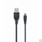 Kép 1/2 - Gembird CCP-USB2-AM5P-6 USB2.0 A-plug Mini cable 1,8m Black kábel