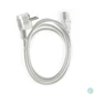 Kép 2/2 - Gembird PC-186W-VDE Power cord (C13) VDE approved 1,8m White kábel