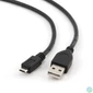 Kép 3/5 - Gembird CCP-MUSB2-AMBM- micro USB cable 2.0 AM-MBM5P 1m Black kábel