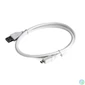 Kép 3/5 - Gembird CCP-MUSB2-AMBM-W micro USB 2.0 cable AM-MBM5P 1m White kábel