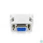 Kép 2/3 - Gembird DVI-I (Dual Link) - VGA White adapter speciális átalakító