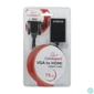 Kép 5/5 - Gembird A-VGA-HDMI-01 VGA to HDMI adapter cable 0,15m Black speciális átalakító