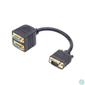 Kép 1/3 - Gembird CC-VGAX2-20CM VGA splitter cable 0,2m Black speciális átalakító