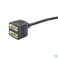 Kép 2/3 - Gembird CC-VGAX2-20CM VGA splitter cable 0,2m Black speciális átalakító