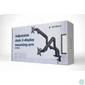 Kép 3/3 - Gembird MA-DA2-02 Adjustable Tilting Desk 2-Display Mounting Arm 17”-32” Black