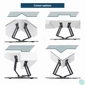 Kép 7/8 - Gembird WM-75ST-02 Full-motion TV wall mount 32”-75” Black