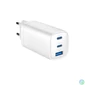 Kép 4/5 - Gembird 3-port 65W GaN USB PowerDelivery fast charger White töltő