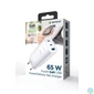 Kép 5/5 - Gembird 3-port 65W GaN USB PowerDelivery fast charger White töltő
