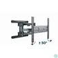 Kép 4/8 - Gembird WM-80ST-01 Full-motion TV wall mount 40”-80” Black