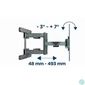 Kép 6/8 - Gembird WM-80ST-01 Full-motion TV wall mount 40”-80” Black