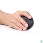 Kép 3/8 - Gembird MUSW-ERGO-01 Ergonomic wireless mouse Black egér