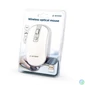 Kép 2/2 - Gembird MUSW-4B-06-WS Wireless optical mouse White/Silver egér