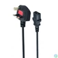 Kép 1/4 - Gembird PC-187 UK Power cord 1,8m Black kábel