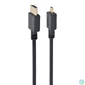 Kép 2/4 - Gembird CC-HDMID-6 microHDMI to HDMI 2.0 cable 1,8m Black kábel
