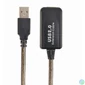 Kép 1/5 - Gembird UAE-01-10M USB 2.0 active extension cable 10m Black kábel