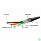 Kép 4/5 - Gembird UAE-01-10M USB 2.0 active extension cable 10m Black kábel