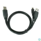 Kép 3/4 - Gembird CCP-USB22-AM5P-3 Dual USB A to Mini-USB cable 0,9m Black kábel