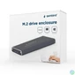 Kép 1/4 - Gembird EE2280-U3C-01 M.2 drive USB3.0 enclosure Black mobilrack / beépítő keret