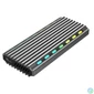 Kép 1/4 - Gembird EE2280-U3C-03 M.2 NVMe RGB drive USB3.1 enclosure Black mobilrack / beépítő keret