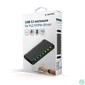Kép 4/4 - Gembird EE2280-U3C-03 M.2 NVMe RGB drive USB3.1 enclosure Black mobilrack / beépítő keret