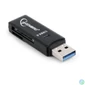 Kép 2/4 - Gembird UHB-CR3-01 Compact USB3.0 SD Card Reader Black kártyaolvasó