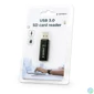 Kép 4/4 - Gembird UHB-CR3-01 Compact USB3.0 SD Card Reader Black kártyaolvasó