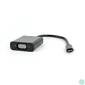 Kép 1/2 - Gembird AB-CM-VGAF-01 USB-C to VGA Adapter Black speciális átalakító