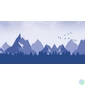 Kép 1/3 - Gembird Mountains Gaming Egérpad