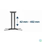 Kép 13/15 - Gembird WM-60ST-01 Full-motion TV wall mount 32”-60” Black