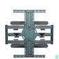 Kép 2/14 - Gembird WM-80STR-01 Rotating full motion TV wall mount 40" - 80" Black