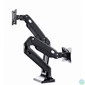 Kép 1/6 - Gembird MA-DA2-03 Full-motion desk 2-display mounting arm 17”-35” Black