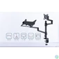 Kép 6/8 - Gembird MA-DA-04 Desk mounted adjustable monitor arm with notebook tray 17"-32" Black