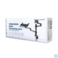 Kép 8/8 - Gembird MA-DA-04 Desk mounted adjustable monitor arm with notebook tray 17"-32" Black