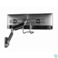 Kép 5/7 - Gembird MA-WA2-02 Adjustable wall 2-display mounting arm, 17”-32” Black