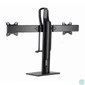 Kép 2/12 - Gembird MS-D2-01 Double monitor desk stand height adjustable