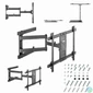 Kép 9/10 - Gembird WM-80ST-05 TV Wall Mount 37"-80" Black