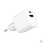 Kép 4/8 - Gembird 2-Port 20W USB Fast Charger White töltő