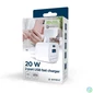 Kép 8/8 - Gembird 2-Port 20W USB Fast Charger White töltő